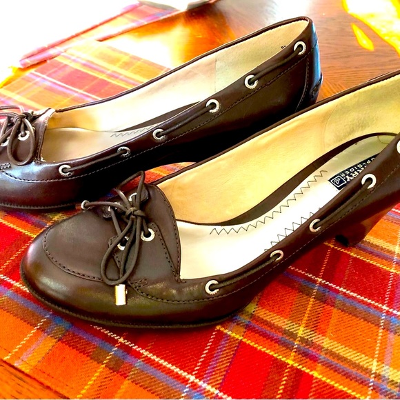 Sperry Leather Wedge dress shoes size 9 - Picture 2 of 5